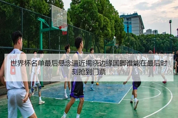 世界杯名单最后悬念逼近揭晓边缘国脚谁能在最后时刻抢到门票